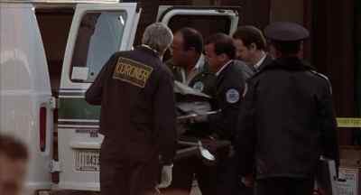 He was passin' out flyers
for Randal Poe. - Hard Target