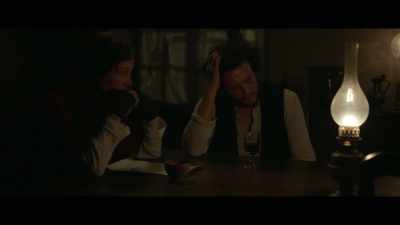 He perfidiously combines the theme
of killing - The Young Karl Marx