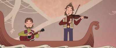 He played along with the song that I was singing. - My Freaky Family