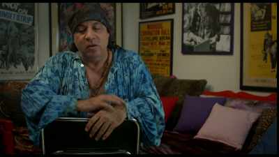 He plugs in, causing enormous reactions. - Rumble: The Indians Who Rocked the World