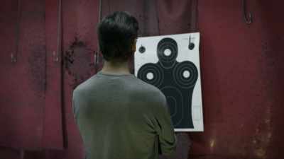 He posed a few questions
to his shooting instructor, - Unsolved Mysteries