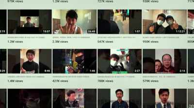 He posted his videos
on YouTube, - In the Same Breath