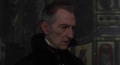 He is praying that
his daughter is still alive. - The Vampire Lovers
