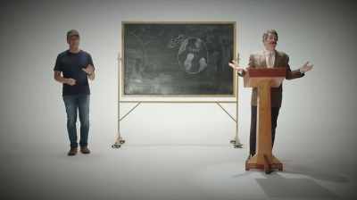 He presents
mathematical equations - Six Degrees with Mike Rowe