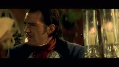 He probably wears the mask to hide his bald head and unsightly features - The Mask of Zorro