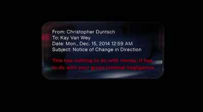 He projected that
I was the source - Dr. Death: The Undoctored Story