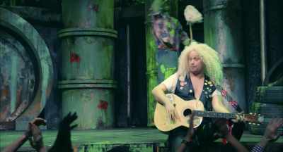 ♪ He proved more popular than
Prince William and Kate ♪ - The Toxic Avenger: The Musical