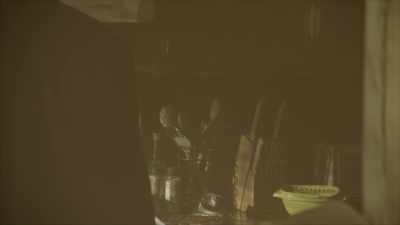  He pulls it from
 a knife block. - Homicide Hunter: Devil in the Mountains