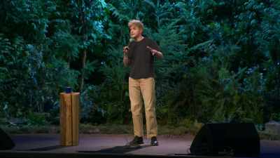 He pulls over,
and he's really shaken up, and he goes, - Mae Martin: SAP