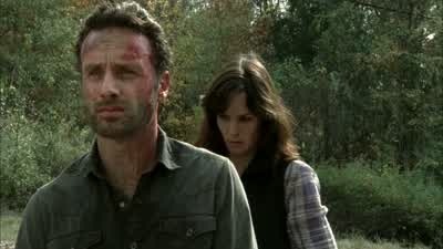 He pushed me, and I let him. - The Walking Dead