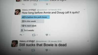 He put out a poll predicting whether
two of his students would break up. - American Vandal
