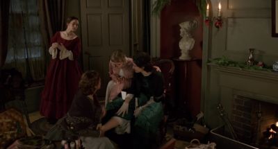 He put snow on your ankle To bed Miss Amy - Little Women
