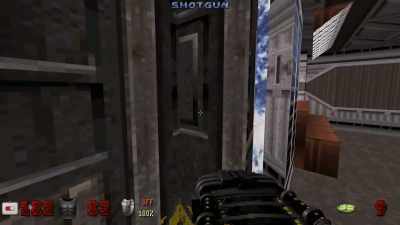 He put together a demo for the build engine - FPS: First Person Shooter