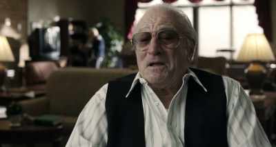 He puts his shit-ass brother in there, - The Irishman