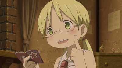 He puzzlingly can run on either food or electricity, - Made in Abyss: Journey's Dawn