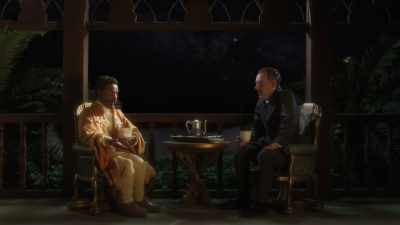 He questioned me with
great interest about my country - Cosmos: Possible Worlds