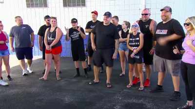 He ran into a little traffic but he will
be here and he will be in Team Attack. - Street Outlaws No Prep Kings Team Attack