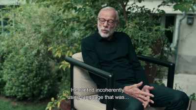 He ranted incoherently,
using language that was... - Irma Vep