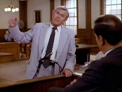 He was ready, especially after he fell - Matlock