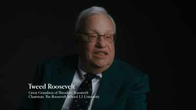 - He realized that he
didn't have a background - Theodore Roosevelt