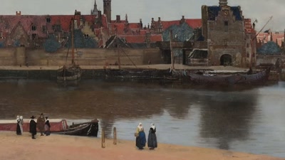 He really guides our eye
into his composition. - Vermeer: The Greatest Exhibition