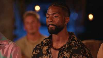 He really is in touch
with his emotions - FBoy Island