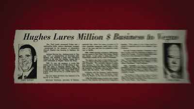 He really isn't, but Las Vegas
is clearly trying - Vegas: The Story of Sin City