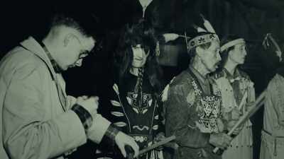 He recorded their
traditional music - Personality Crisis: One Night Only