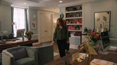 He repainted, brought in a new
desk, and rearranged things. - The Spencer Sisters