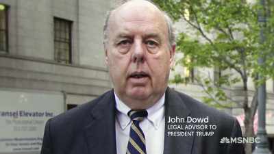 He represented President Trump in a matter
prior to that. - From Russia with Lev