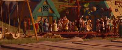He repressed him from
using the magical sword - Vic the Viking and the Magic Sword
