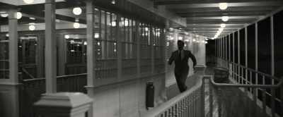 He returns here - Death on the Nile