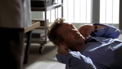He rhymes with dinner? - House
