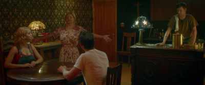 He rose up and held out
his hands like this, - Frank and Penelope
