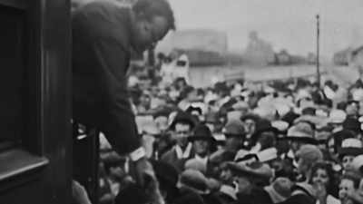 He runs away with it, - Theodore Roosevelt