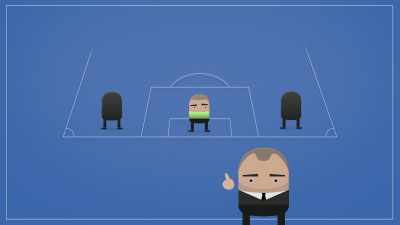 He said, "Do you know
which players these two are?" - Take the Ball, Pass the Ball