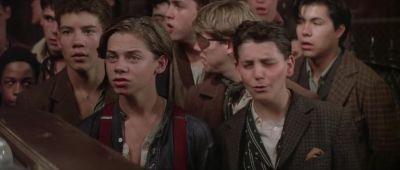 He said five bucks Whoa Hey we ain't got five bucks - Newsies