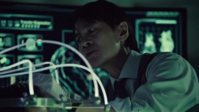 He said he was off with the flu,
but this is... - Hemlock Grove
