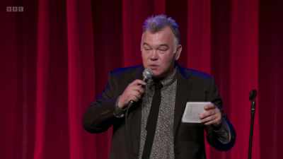 He said he'd been waiting
backstage all night, - Stewart Lee: Tornado