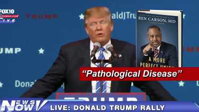 He said he's got
pathological disease, okay. - Trump: The Art of the Insult