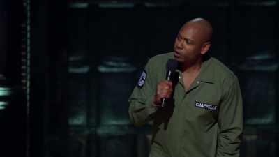 He said,
"It'll just pepper him up nicely." - Dave Chappelle: Sticks & Stones