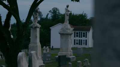 He said it's a very old cemetery
and it was unkept. - The Keepers