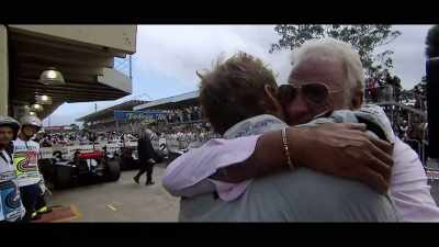 He said it's because I was crying,
but that's rubbish. - Brawn: The Impossible Formula 1 Story
