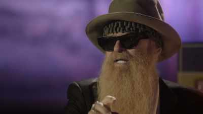 He said: "It's on this weird channel.
It's way down at the bottom." - ZZ Top: That Little Ol' Band From Texas