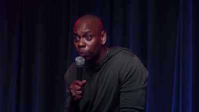 He said, "Look, bitch,
you and I got to part ways." - Dave Chappelle: The Bird Revelation