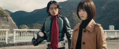 He said, "Look after Ruriko." - Shin Kamen Rider