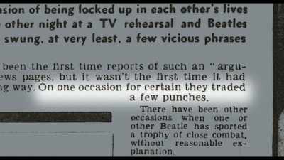 He said "might have." - The Beatles: Get Back