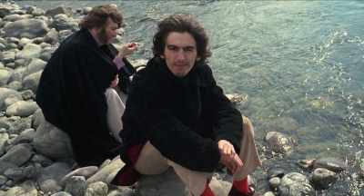 He said, "Move up, love,
come and share my blanket with me." - The Beatles and India
