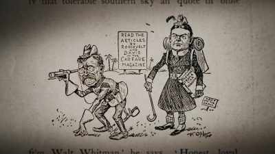 - He said that Roosevelt
made himself the center - Theodore Roosevelt