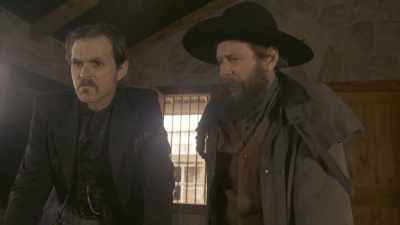 He said something about
you either come to town - The Bounty Men